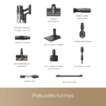 Dreame Z30 Ultra siurblys šluota | Techzona: autorizuotas Dreame Technologies partneris