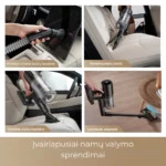 Dreame Z30 Ultra siurblys šluota | Techzona: autorizuotas Dreame Technologies partneris