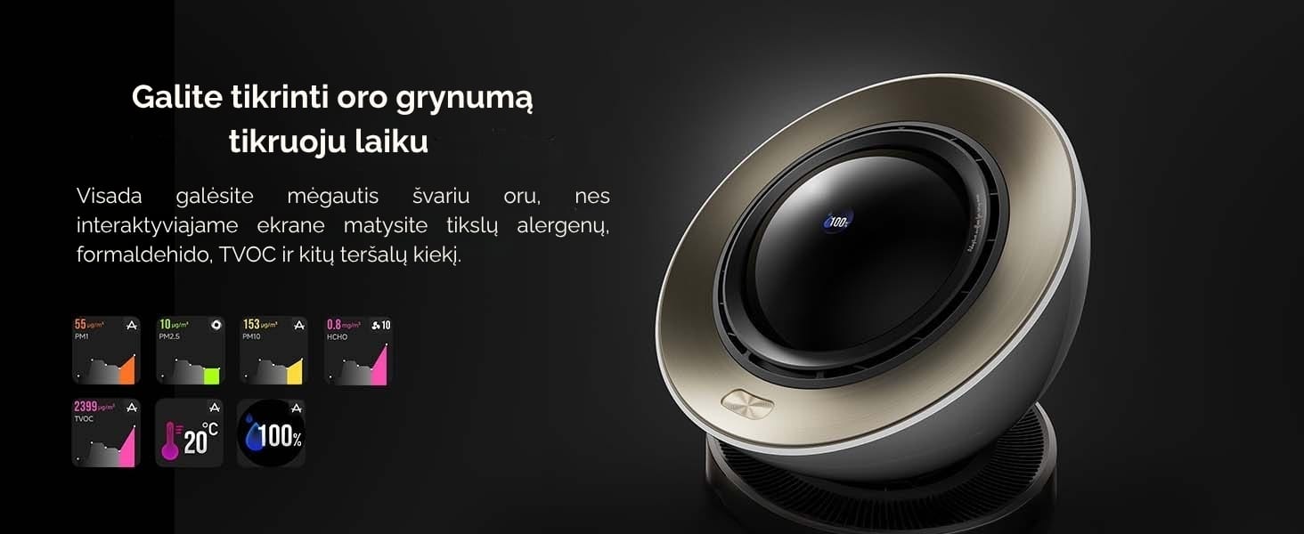 Oro valytuvas “Dreame AirPursue™ PM10 | Techzona: autorizuotas Dreame Technologies partneris