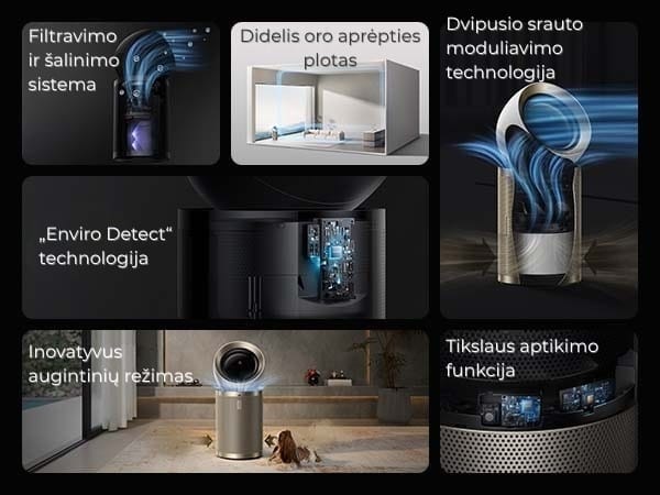 Oro valytuvas “Dreame AirPursue™ PM10 | Techzona: autorizuotas Dreame Technologies partneris