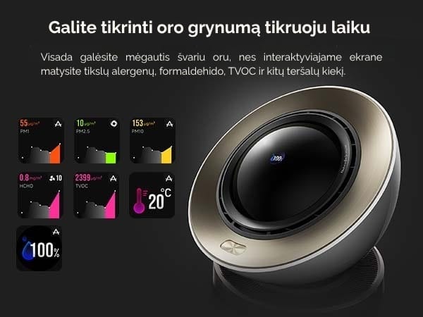 Oro valytuvas “Dreame AirPursue™ PM10 | Techzona: autorizuotas Dreame Technologies partneris