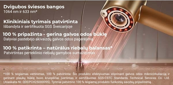 Dreame Miracle Pro plaukų džiovintuvas | Techzona: autorizuotas Dreame Technologies partneris