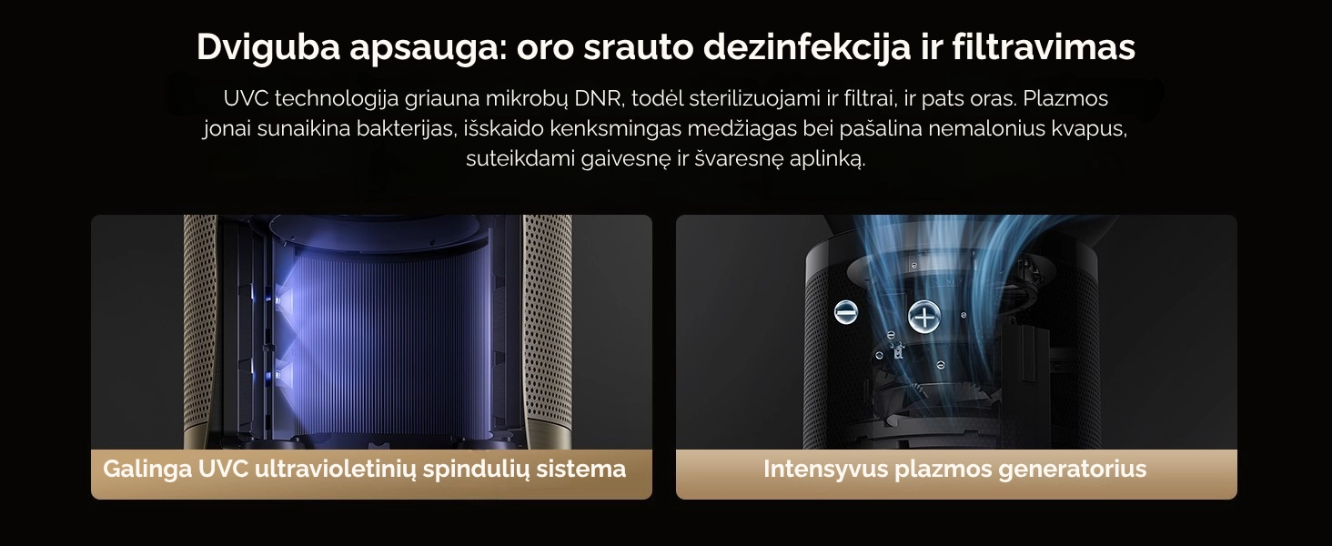 Oro valytuvas “Dreame AirPursue™ PM30 | Techzona: autorizuotas Dreame Technologies partneris