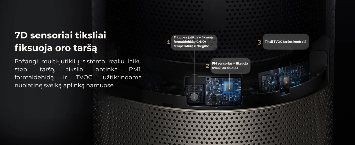 Oro valytuvas “Dreame AirPursue™ PM30 | Techzona: autorizuotas Dreame Technologies partneris