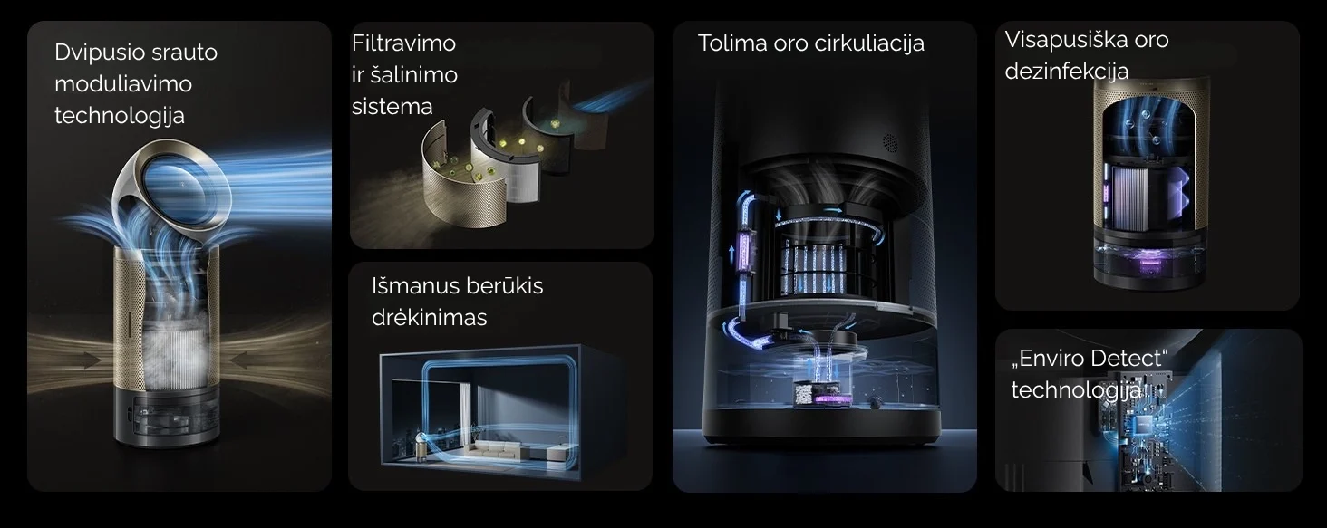 Oro valytuvas “Dreame AirPursue™ PM30 | Techzona: autorizuotas Dreame Technologies partneris
