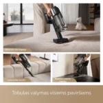 Dreame R20 Ultra AquaCycle siurblys šluota | Techzona: autorizuotas Dreame Technologies partneris