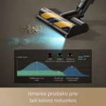 Dreame R20 Ultra AquaCycle siurblys šluota | Techzona: autorizuotas Dreame Technologies partneris