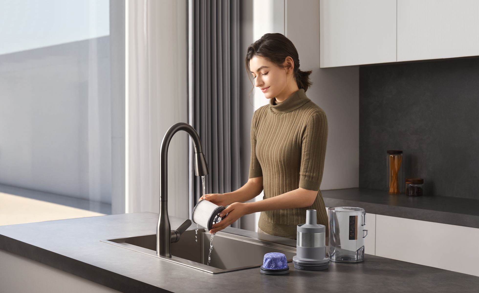 Dreame R20 Ultra AquaCycle siurblys šluota | Techzona: autorizuotas Dreame Technologies partneris