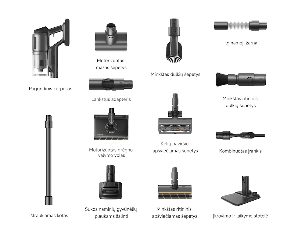 Dreame Z30 Aqua Cycle - siurblys šluota | Techzona: autorizuotas Dreame Technologies partneris