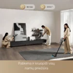 Dreame Z30 siurblys šluota | Techzona: autorizuotas Dreame Technologies partneris