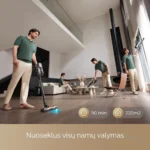 Dreame Z30 Station - siurblys šluota | Techzona: autorizuotas Dreame Technologies partneris