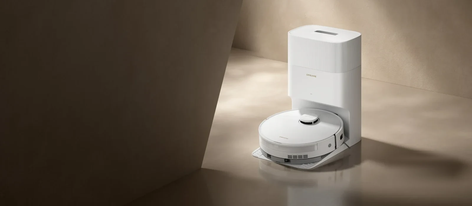 DREAME D20 Plus robotas dulkių siurblys su automatinio ištuštinimo stotele