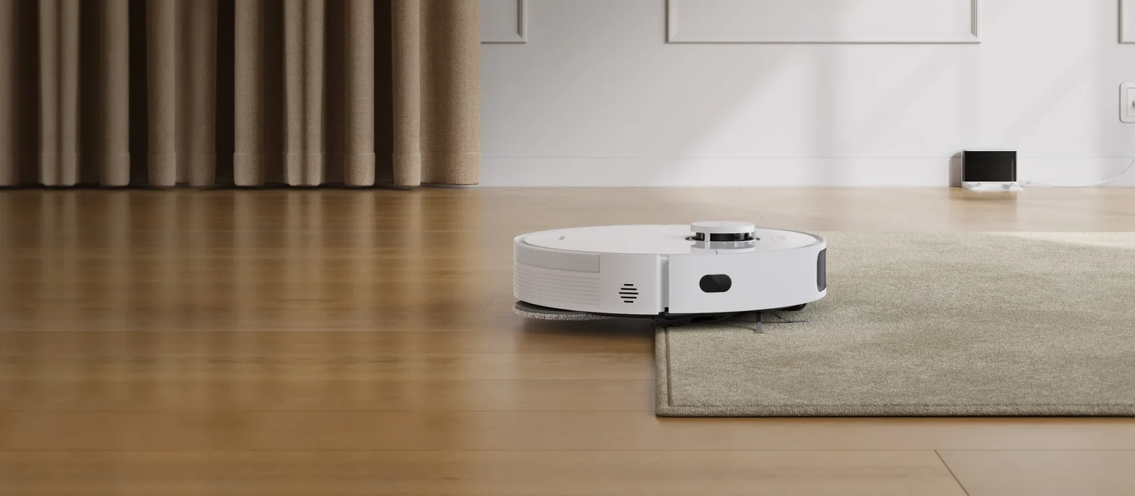 DREAME L10s Pro Gen3 robotas dulkių siurblys valo kambario grindis
