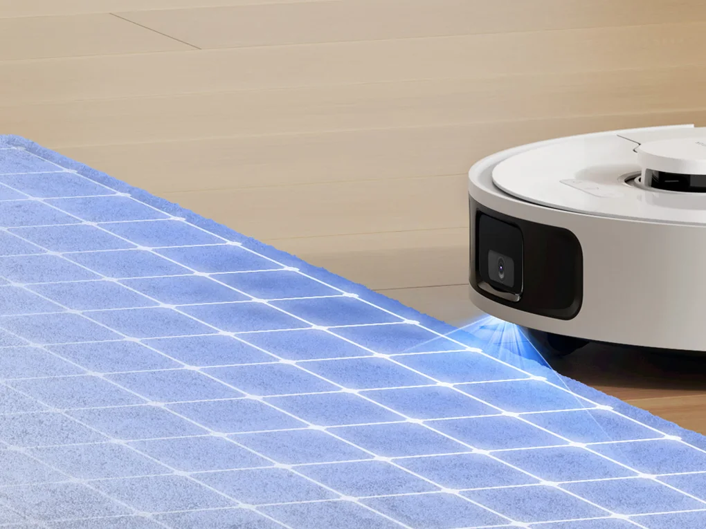 Robotas atpažįsta kilimo kraštą
