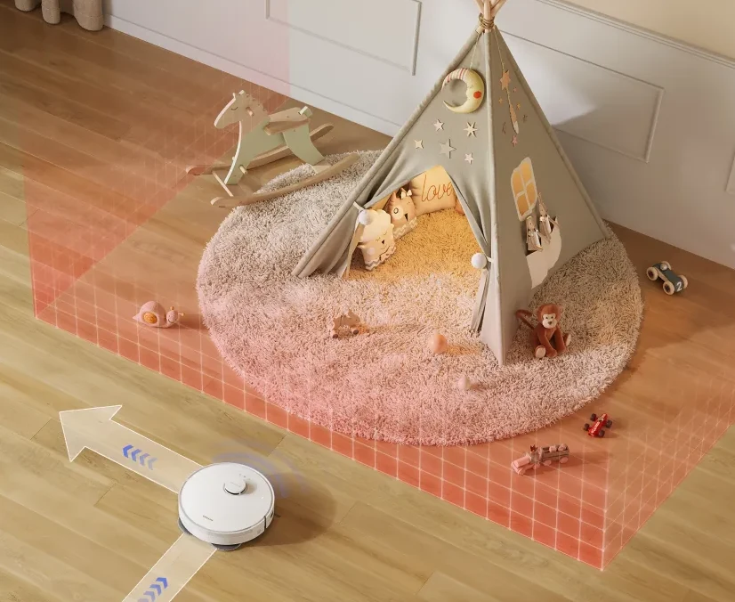 Virtuali riba aplink žaidimų palapinę