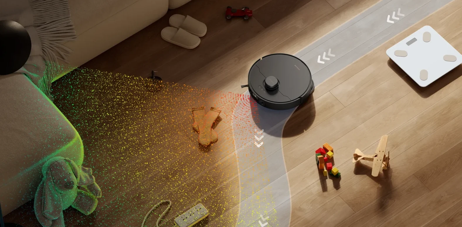 Roboto navigacijos žemėlapis su kliūtimis