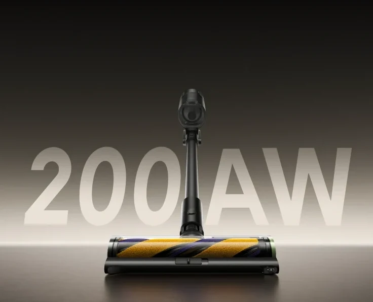 DREAME R20 Ultra ir užrašas 200 AW