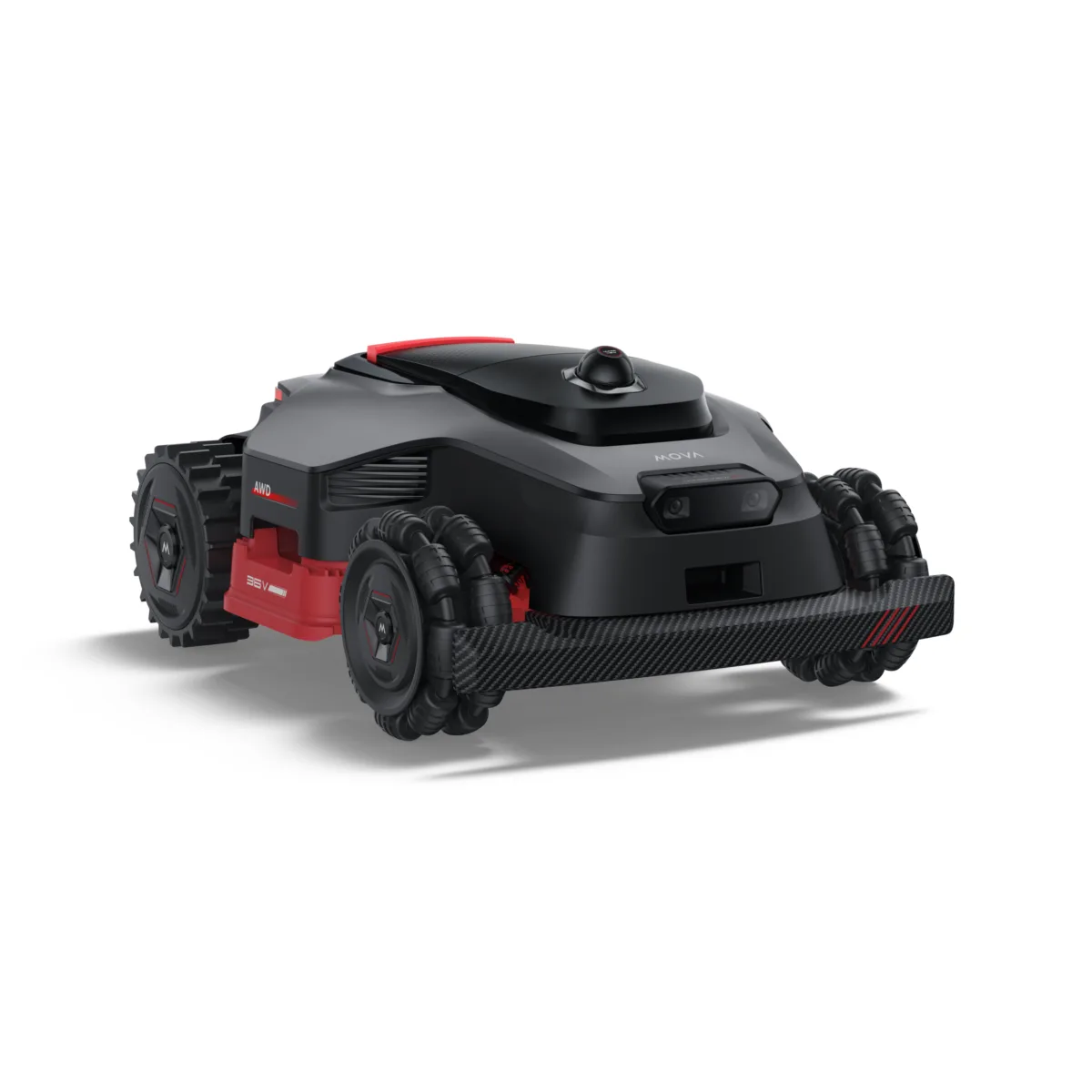 MOVA LiDAX Ultra AWD belaidis vejos robotas – vaizdas 1