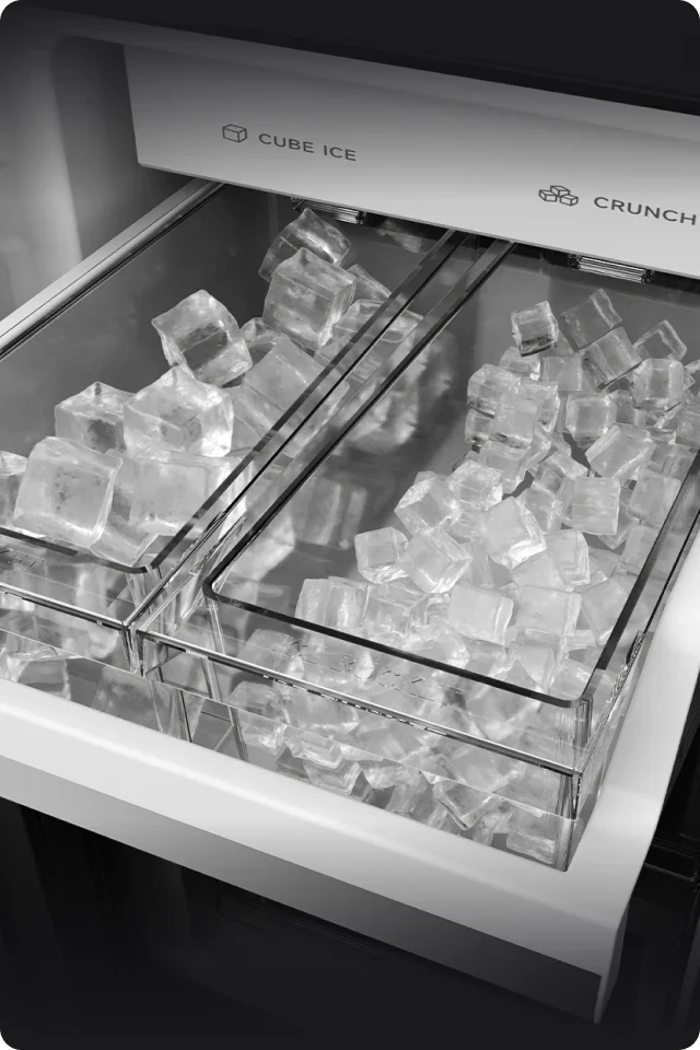 Ledo kubeliai DREAME FizzFresh ledukų stalčiuje