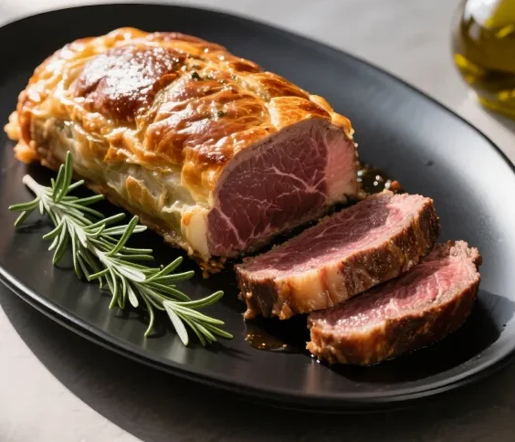 Jautienos kepsnys, gamintas Sous-Vide būdu žemoje temperatūroje