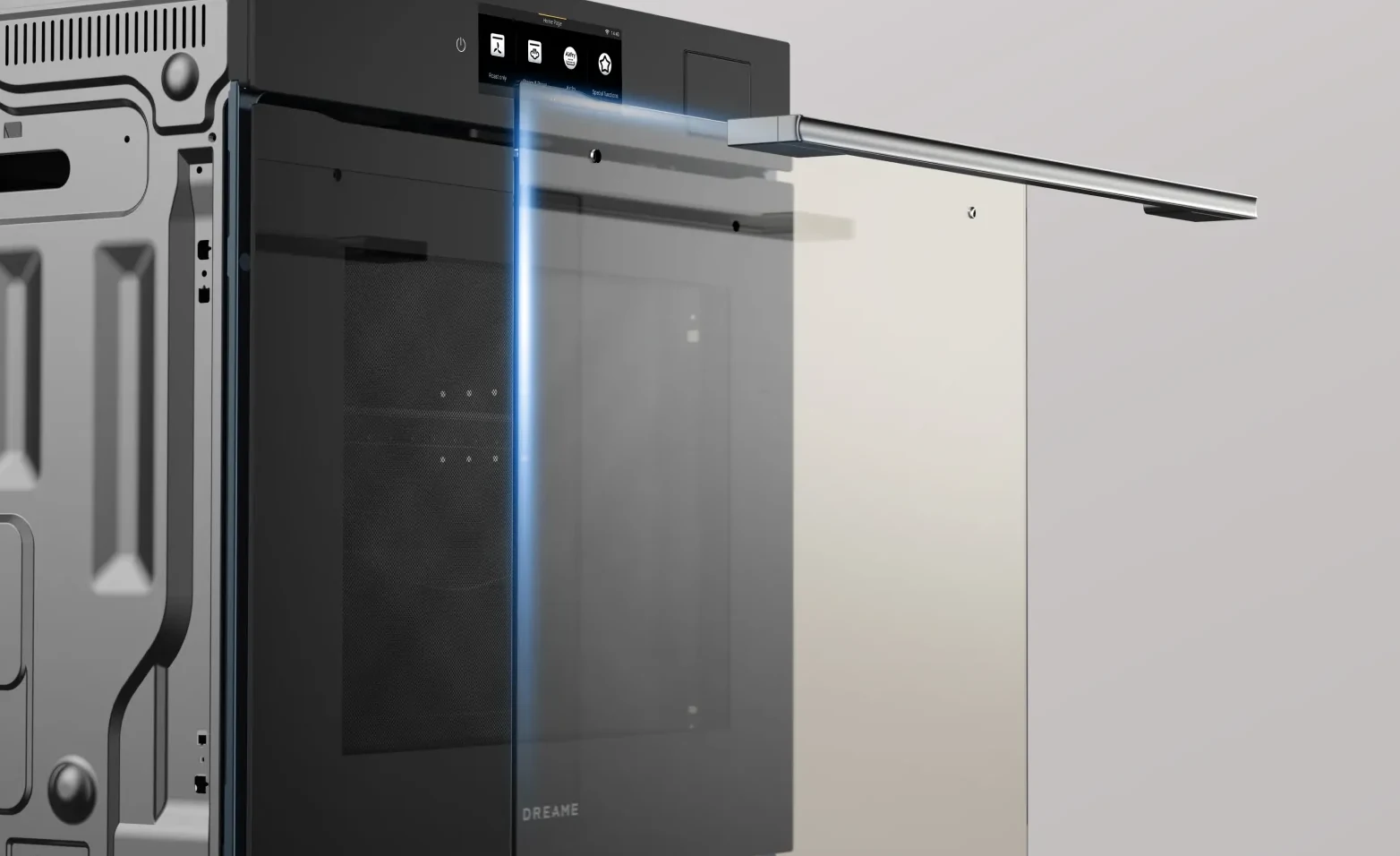 DREAME OZ60 Pro durelių matinio stiklo sluoksniai