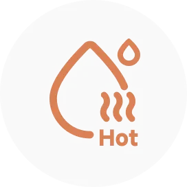 Šluostės plovimas 100 °C