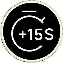 +15 s