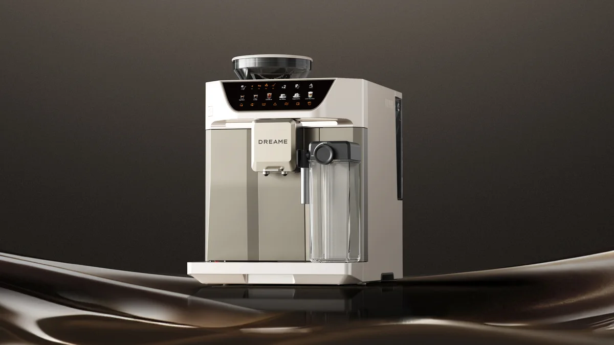 Kreminės baltos spalvos DREAME Ecceluxe Master FCM60