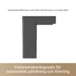 DREAME vandens prijungimo rinkinys RAW6 – montavimas 1