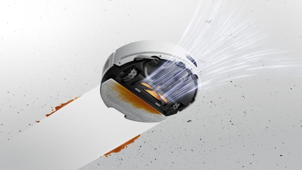 DREAME D20 Air Plus siurbia ir plauna su šluoste RMP22