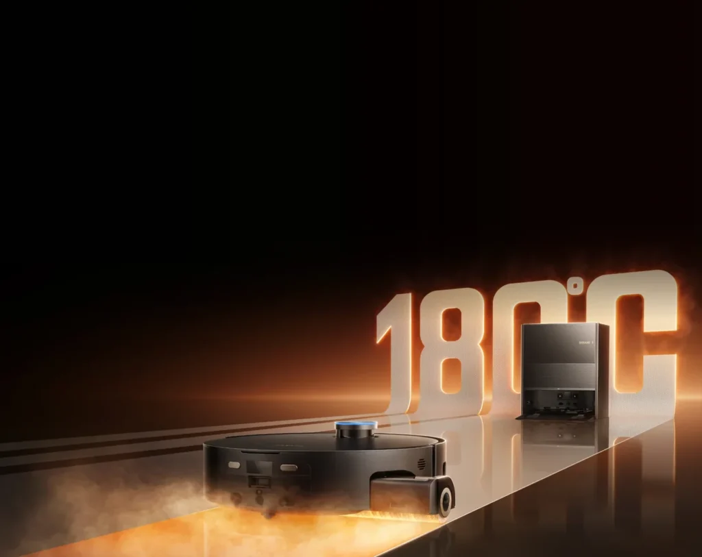 DREAME Aqua20 Pro Ultra Roller S robotas siurblys su stotele